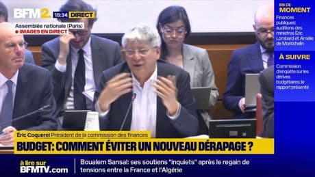 Comité d'alerte des finances publiques: "l'impression qu'on était là en terme de figurants" pour Coquerel (LFI)