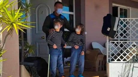 'House of Horrors’ dad who kept his three kids prisoner since Covid seen for first time
