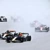 CHAOS in the British Grand Prix: Three drivers are forced to retire in opening laps and virtual safety car is deployed after crash at treacherous Silverstone