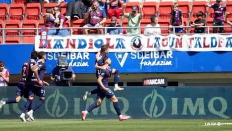 El Eibar gana en casa dos meses después
