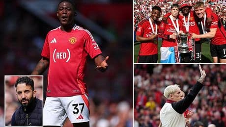 How Alejandro Garnacho and Kobbie Mainoo have fallen from the jewels in the Man United crown to outcasts under Ruben Amorim - CHRIS WHEELER