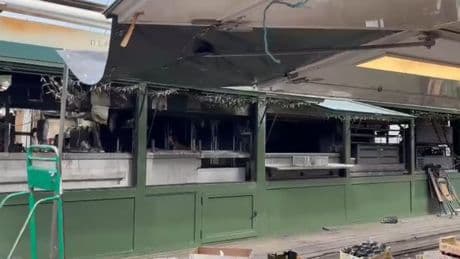 Lyon: une célèbre buvette du quai des Célestins ravagée par un incendie