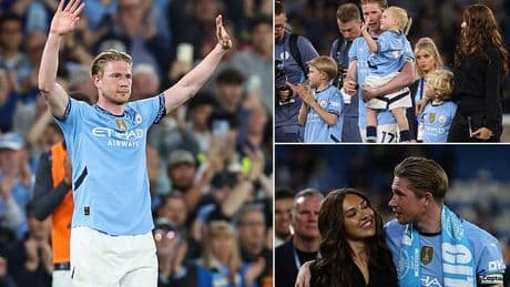 Kevin De Bruyne 'to decide on his new club next week' as Italian giants step up move for the outgoing Man City legend