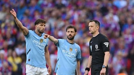 Bernardo Silva hits out at VAR after Man City's FA Cup final defeat - 'No excuse!'