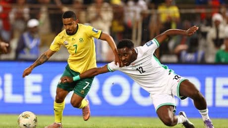South Africa 1-1 Nigeria: Super Eagles' World Cup dream fading fast after frustrating draw
