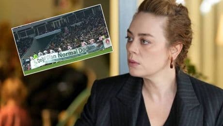 Demet Evgar’dan 'Normal doğum' pankartına tepki: ‘Bu şuursuzluğun peşinden gidene yazıklar olsun’