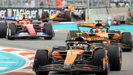 Formel 1: Lando Norris gewinnt Sprint in Miami, Max Verstappen 17.