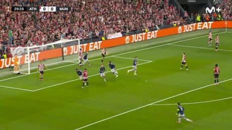 El Manchester United fulmina al Athletic en una noche de sombras