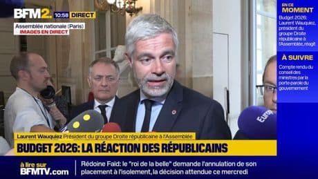 Budget 2026: Laurent Wauquiez veut "corriger et améliorer" le plan de François Bayrou pour le voter