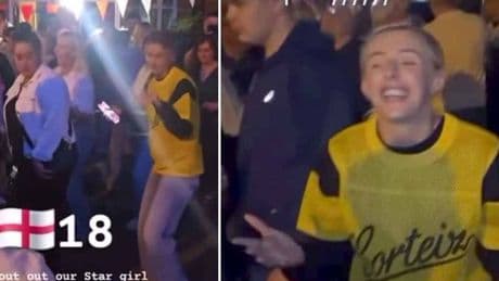 Lionesses hero Chloe Kelly hosts huge hometown street party as Euros celebrations continue