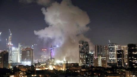 Riposte iranienne à l'attaque d'Israël: à Tel-Aviv, le quartier du ministère de la Défense lourdement touché