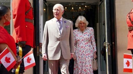 'Momentous occasion' as King heads for Canada