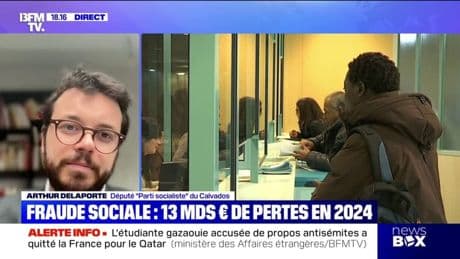 Plan contre la fraude sociale: Arthur Delaporte (PS) dénonce "une tentative de coup de communication" de la part du gouvernement