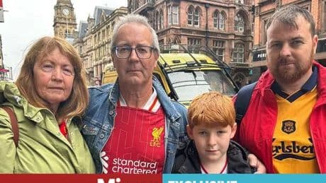 'Liverpool parade car nearly hit my family - heroes pulled us out of harm's way'