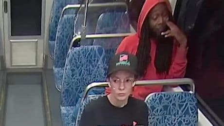 Tragic Ukraine refugee’s final moments caught on camera as she is stabbed to death on US train