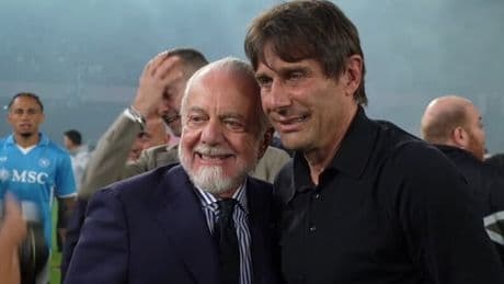 De Laurentiis: &quot;Chapeau a Conte, lo rispetto e gli dico Resta e fai la Champions col Napoli&quot;