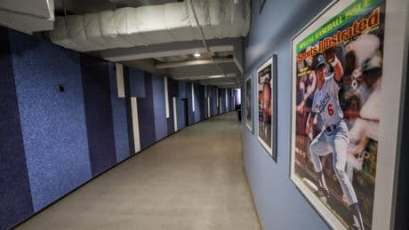 Shaikin: LAX won't say who designed its iconic murals, but the Dodgers will. Why?
