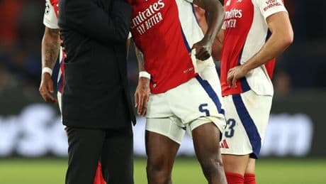 Man Utd legend Patrice Evra compares Arsenal failure to interrupted sex in bizarre video after PSG defeat