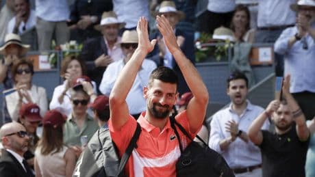 Djokovic no levanta cabeza y se despide de Madrid a la primera
