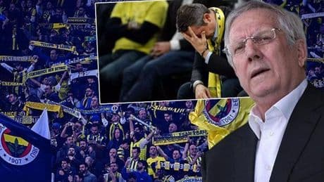 Fenerbahçe tribünlerinden protesto: 'Yönetim istifa' ve 'Aziz Yıldırım' tezahüratları