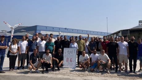EMEP Milletvekili Sevda Karaca, grevdeki TPI işçilerini ziyaret etti