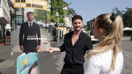 Reality-Star mitten im Wahlkampf - Jannik Kontalis will Bürgermeister werden