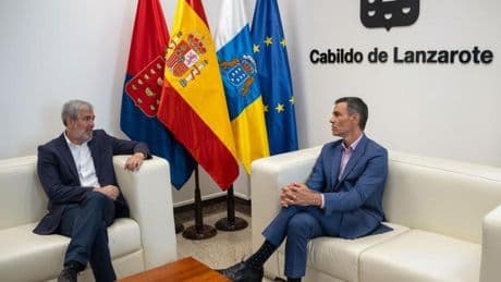 Clavijo pide a Sánchez que acelere el traslado de menores: “están improvisando”