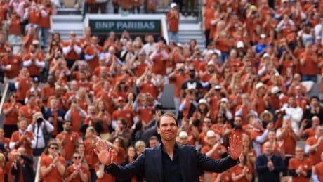 Roland Garros glorifica a Nadal con un homenaje imborrable