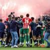 Euforie bij PSV en Luuk de Jong: ‘Dit is een bizar kampioenschap, we hadden de hoop al opgegeven’