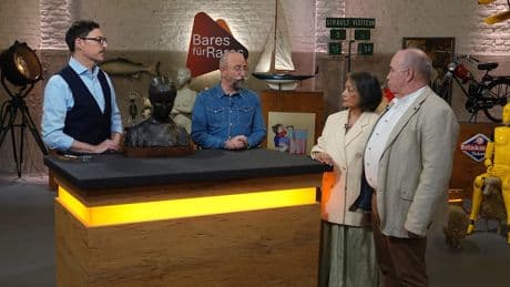 „Bares für Rares“ am 18. August - Diese Bronzestatue bleibt doch in der Familie