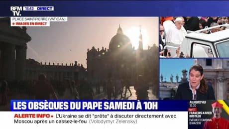 Story 6 : Pape, le cercueil exposé demain à Saint-Pierre - 22/04