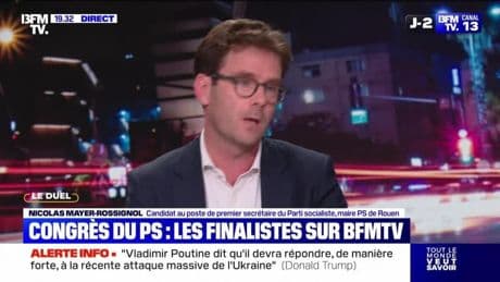 Congrès du PS : les finalistes sur BFMTV - 04/06