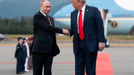 The power of the Trump-Putin presidential photo op.