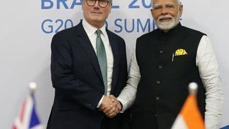 Britain and India agree £5 billion free trade deal on visas and tariffs on cars, textiles and whisky
