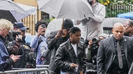 Rapper Kid Cudi says his car was set on fire weeks after Sean 'Diddy' Combs broke into his home
