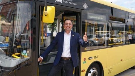 Anas Sarwar pledges to back local businesses as First Minister as bus firm set to leave Scotland
