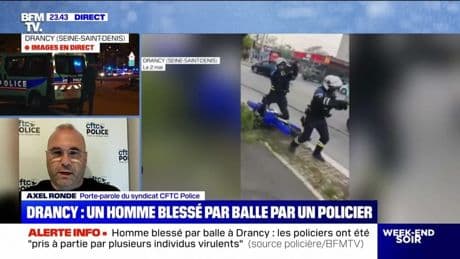 Drancy : un homme blessé par balle par un policier - 02/05