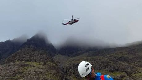 Pensioner dies after falling ill on Scots mountain range