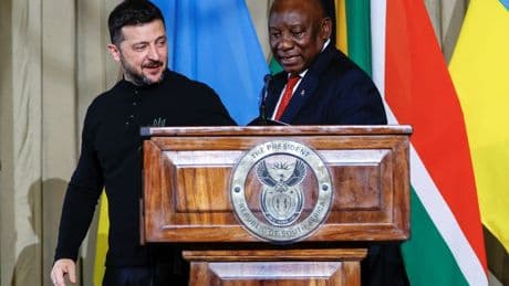 En recevant Volodymyr Zelensky, l'Afrique du Sud change son cap jugé pro-russe