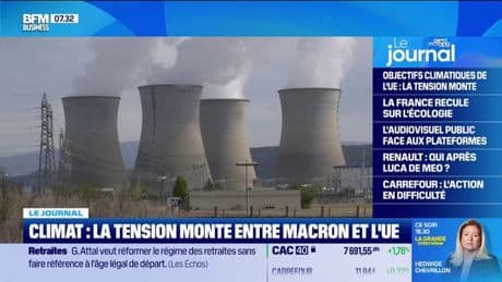 Climat : la tension monte entre Macron et l'UE