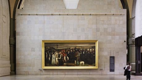 Peinture : le Musée d’Orsay va restaurer en public « Un enterrement à Ornans » de Courbet