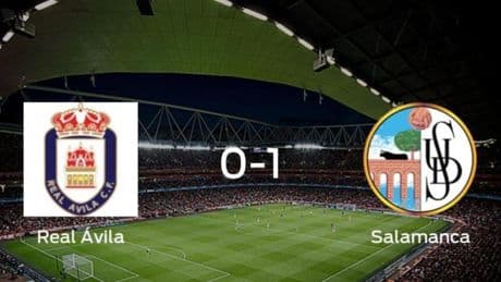 El Salamanca UDS se lleva tres puntos después de ganar 0-1 al Real Ávila