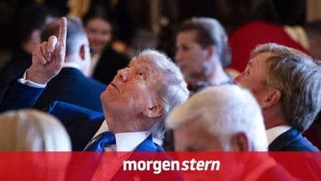 morgen|stern: Vorsicht, Rutschgefahr! Wie man sich in Trumps Herz schleimt. Die Lage am Morgen
