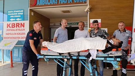 Bursa'da elektrik akımına kapılan işçi ağır yaralandı