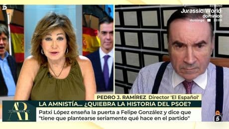 Pedro J. en 'AR': "Sánchez y Pumpido han ensuciado la democracia pero las urnas y el TJUE nos quitarán esa mancha"