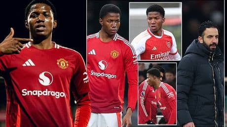 How Man United goal-machine Chido Obi caught Ruben Amorim's eye as he makes his first Red Devils start: Why he pushed for Arsenal exit, is being kept away from interviews - and his 'older brother' in first-team ranks