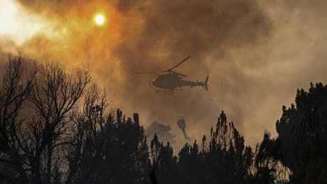 Death toll rises as out-of-control wildfires spread through southern Europe