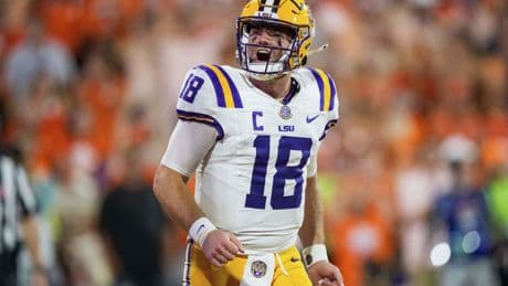 No. 9 LSU makes season-opening statement with rally to topple No. 4 Clemson