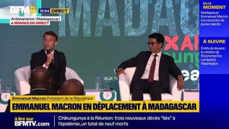 À Madagascar, Emmanuel Macron fait l'éloge de "l'intranquilité"