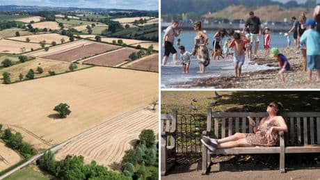 Water shortfall declared 'nationally significant' - as amber heat health alert set to strike